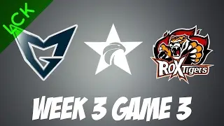 Samsung Galaxy vs ROX Tigers | Game 3 | HIGHLIGHTS | LCK W3D3 2017 Spring split