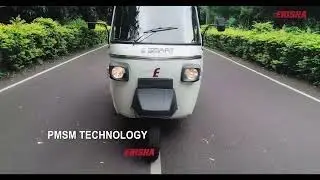 E Smart electric auto rickshaw from Erisha E Mobility