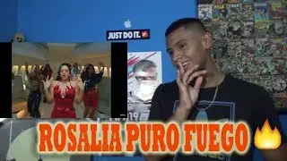 PRIMERA VEZ QUE REACCION&Oacute;  A ROSALIA 🔥🔥 - CON ALTURA - J BALVIN FT EL GUINCHO - CESKEL