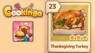 Cookingo: Perfect Meal Level 23 | Thanksgiving turkey Gameplay 