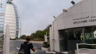 Dubai Burj Alarab Hotel Entrance Welcome Center