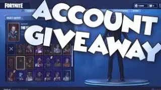 FREE FORTNITE RARE ACCOUNT GIVEAWAY FOR ALL MY SUBS ! (EPIC GAMES INFO ) 🦍😞