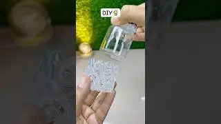 DIY hot glue flower vase 🏺 #trending #craftideas #handmade #shortviral