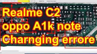 Realme C2/Oppo A1K Charnging problems slow change note store and charging errore done