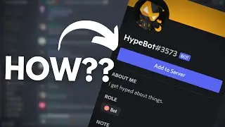 How to get the Add to Server button on your bot's profile