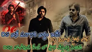 OG movie new updates ||| Pawan Kalyan new movie updates ||| Cini maya