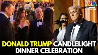 Trump Inauguration LIVE: Trump Attends a Candlelight Dinner at the National in Washington | N18G