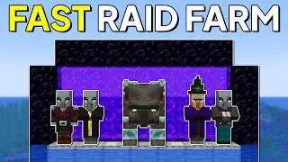 Minecraft Raid Farm 1.21.5 | Fastest Design!