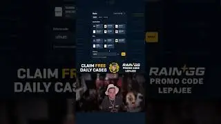 BEST RAIN.GG PROMO CODE - FREE 3 CASES (2025) #CS2 #RAINGG #rainggpromocode #cs2clips #cs2skins