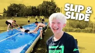 SLIP & SLIDE OP DE AIRTRACK ! #96