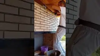 Montaj Caramida Aparenta. монтаж облицовочного кирпича. 裸露磚的安裝. खुली ईंट की स्थापना