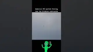 Floating Metal Sphere Caught on Camera in Colombia! 🤯