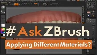 #AskZBrush: &ldquo;How can I apply different materials on the same SubTool?&rdquo;