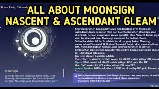 All About Party Buff MOONSIGN: Nascent Gleam & Ascendant Gleam Genshin Impact 6.0 Guide