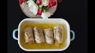 Rulada de porc cu sunca si cascaval