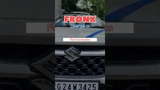 FRONX lamination installation, #fronx #lamination, #caraccessories #fronx2023 #flooring ￼￼￼