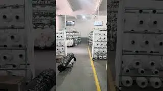 Knitted fabric production plant