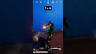 1 v 4 clutch bgmi rush play  #gaming #bgmi