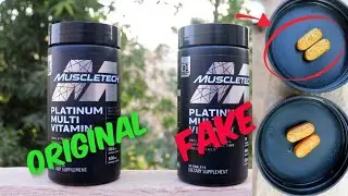 Muscletech Multivitamins new packing review | Original and Fake | Alifitness