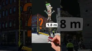 Как измерить высоту здания без лифта и дрона? 📏🏙️
