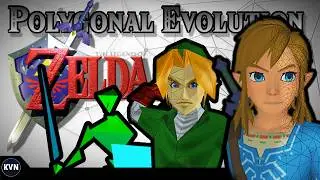Link / The Legend Of Zelda - Evoluci&oacute;n Poligonal | KVN