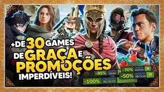 +DE 30 JOGOS DE GRA&Ccedil;A EM ABRIL 2024 - Resgate e jogue pra sempre!