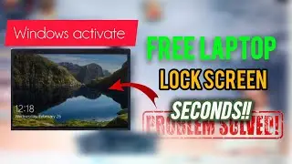 Government free laptop lock screen problem solved!!💻|How to activate windows free laptop @our_pages 