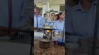 #distillation #process of acetone #water #science #chemistry #experiment 🧪🧪