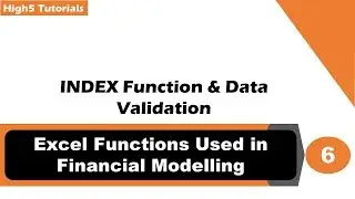 INDEX Function | Financial Modeling Functions In Excel. Alternative to XLookup function