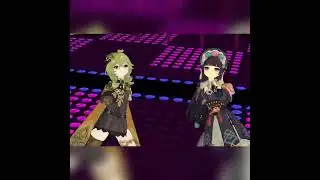 Genshin impact MMD / Yun Jin and Collei dance / 