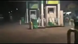 Marvelous at a BP garage doing the most with his 525i