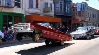 Bay area Lowrider Takeover Hoppin
