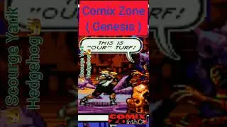 Comix Zone ( Genesis ) #comixzone #segagenesis #megadrive #retrogaming #shorts