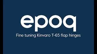 Epoq Kinvaro klapbeslag, justering af h&aelig;ngsel