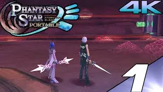 PHANTASY STAR PORTABLE Gameplay Walkthrough Part 1 - Machine Frenzy (4K 60FPS)