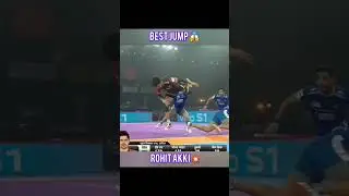 best jump😱 rohit akki💥 #kabaddi #viral #shorts #trending