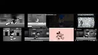 8 Version Of Suicide Mouse played at once (Part 7) (COMPARISON)