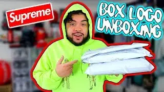 Supreme FW19 Box Logo UNBOXING | Winter Tees Week 17