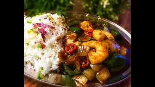 King Prawn Green Pepper Black Bean Sauce #greenpepperblackbeansauce