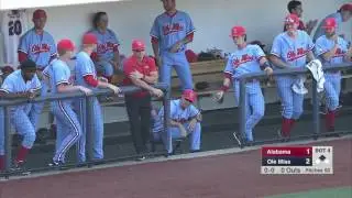 Ole Miss Baseball Defeats Alabama 8-2 (4-9-17)