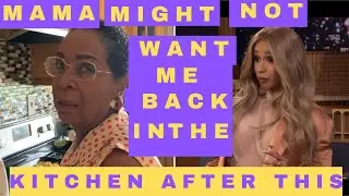 MAMA MIGHT NOT WANT ME BACK IN THE KITCHEN AFTER THIS!! | MAMA&ME
