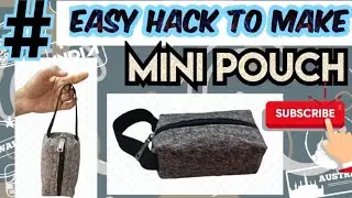 multipurpose bag, pouch, sling bag, storage organiser, waist beltpouch, diy pouch