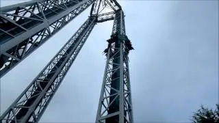 Six Flags New England: Scream / Off Ride POV / August 22, 2014 / 1080P