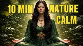 10 Minute Nature Calm Meditation | Forest Ambience & Birds