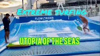 Extreme Flow Rider Surfing Tricks