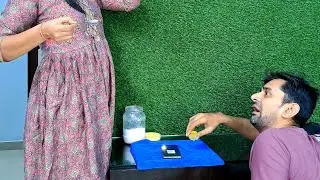 🤣 Everyday Fight 💥 Husband and wife funny couple 🎎 wordless comedy silent comedy 