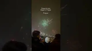 POV: celebrating new year&rsquo;s eve in Prague 🇨🇿🎆 #fireworks #prague #czechrepublic #nye #travel #shorts