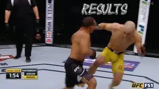 UFC Norfolk: Marlon Moraes LOW BLOW John Dodson - Results