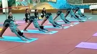 University yoga #bihar#yoga#AIU#sgfi#dance#practice #highlights#jumba #@followers@bihar@india