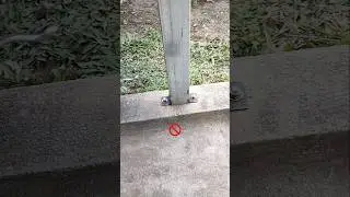 With this technique, the installation of canopy/gate poles becomes more aesthetic